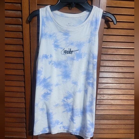 Nike Tops - Nike Blue Tie-Dye Women's Tank top Size Small.